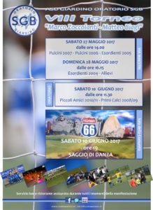 Volantino VIII Torneo SGB